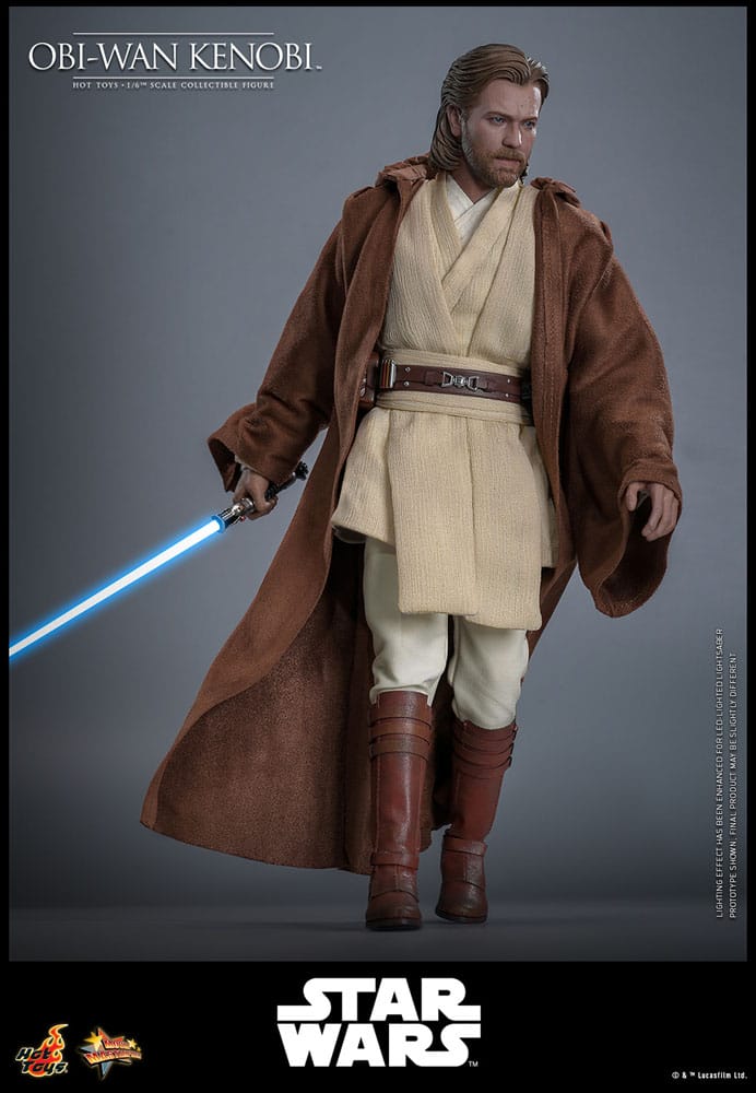Star Wars: Episode II - Attack of the Clones Action Figure 1/6 Obi-Wan Kenobi 31 cm