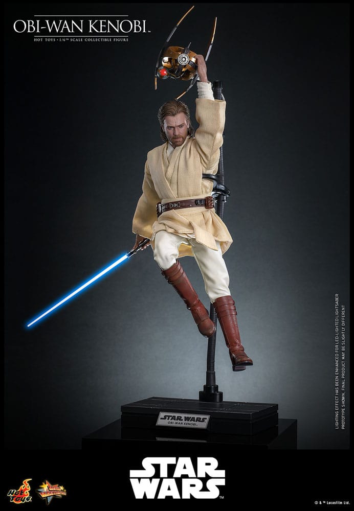 Star Wars: Episode II - Attack of the Clones Action Figure 1/6 Obi-Wan Kenobi 31 cm