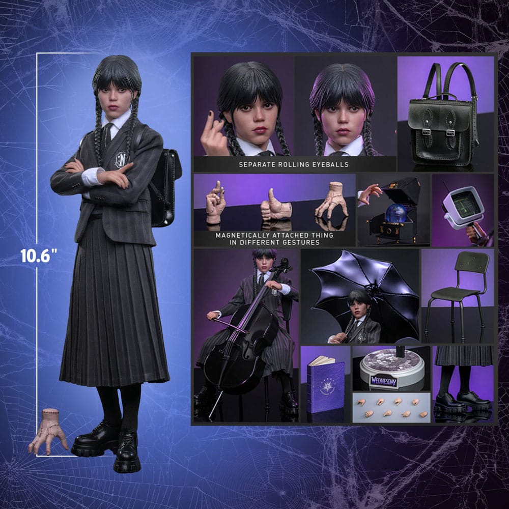 Wednesday Action Figure 1/6 Wednesday 27 cm
