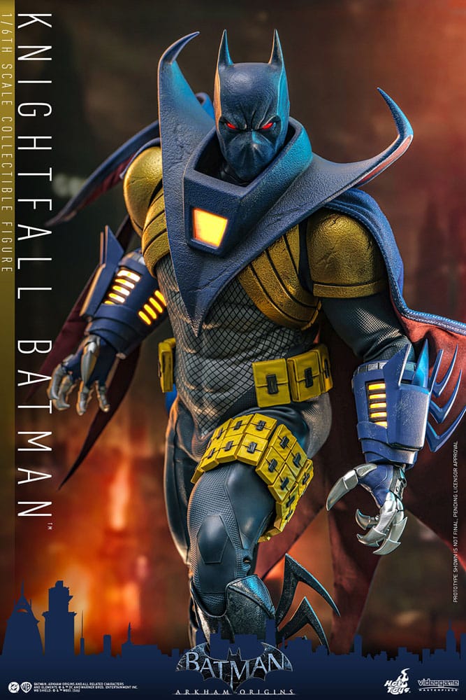 Batman: Arkham Origins Videogame Masterpiece Action Figure 1/6 Knightfall Batman 32 cm