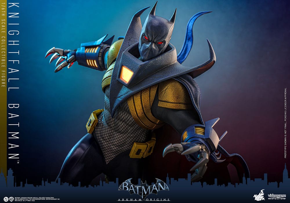 Batman: Arkham Origins Videogame Masterpiece Action Figure 1/6 Knightfall Batman 32 cm