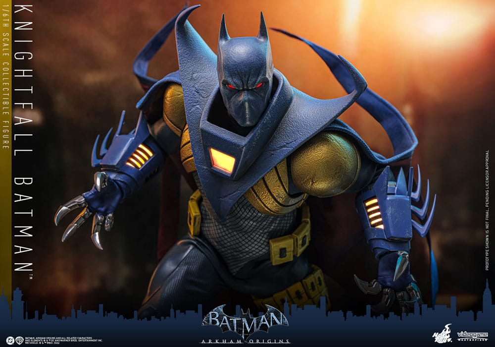 Batman: Arkham Origins Videogame Masterpiece Action Figure 1/6 Knightfall Batman 32 cm