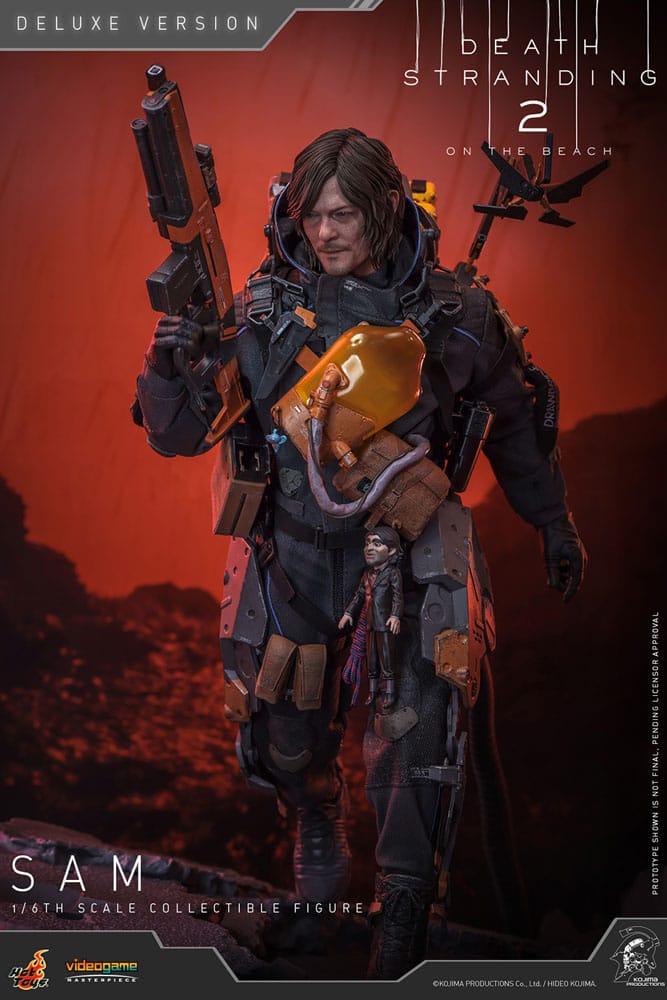 Death Stranding 2: On the Beach Videogame Masterpiece Action Figure 1/6 Sam (Deluxe Version) 31 cm