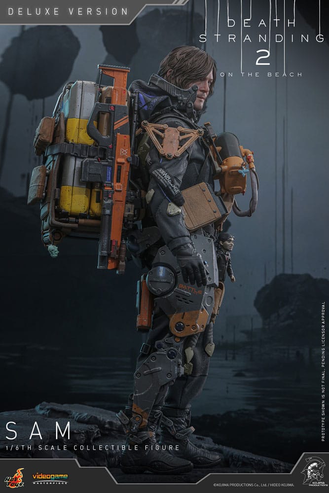 Death Stranding 2: On the Beach Videogame Masterpiece Action Figure 1/6 Sam (Deluxe Version) 31 cm