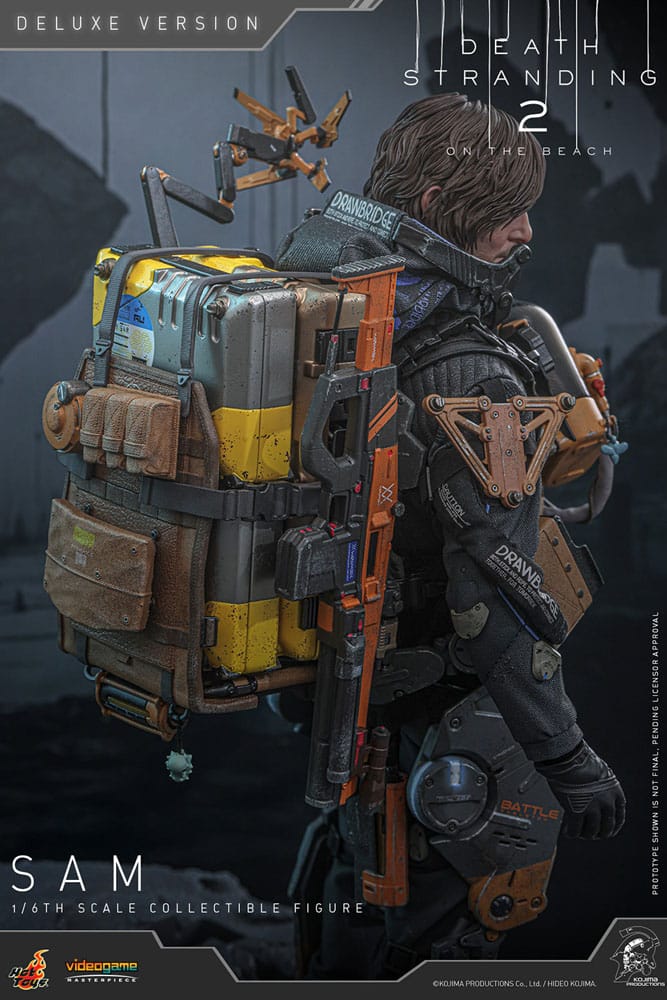 Death Stranding 2: On the Beach Videogame Masterpiece Action Figure 1/6 Sam (Deluxe Version) 31 cm