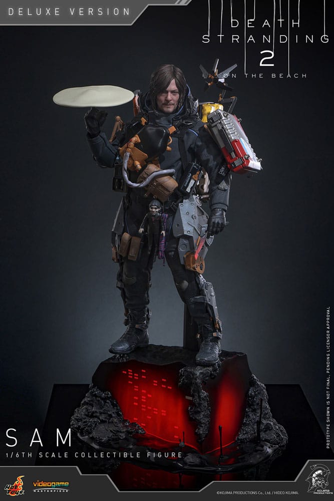 Death Stranding 2: On the Beach Videogame Masterpiece Action Figure 1/6 Sam (Deluxe Version) 31 cm