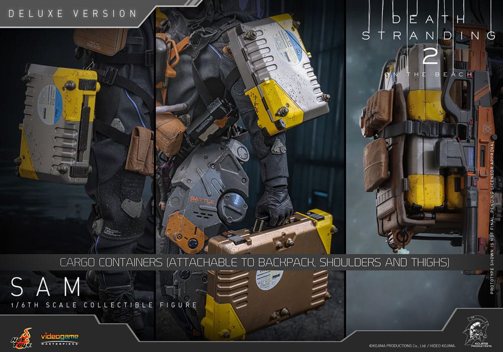 Death Stranding 2: On the Beach Videogame Masterpiece Action Figure 1/6 Sam (Deluxe Version) 31 cm