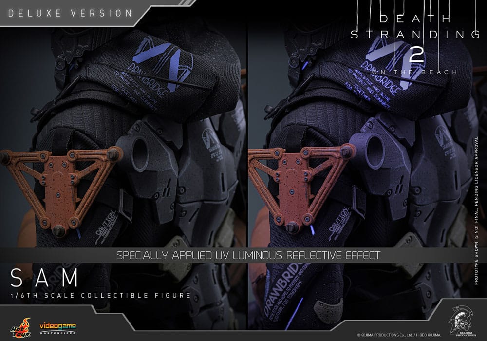 Death Stranding 2: On the Beach Videogame Masterpiece Action Figure 1/6 Sam (Deluxe Version) 31 cm