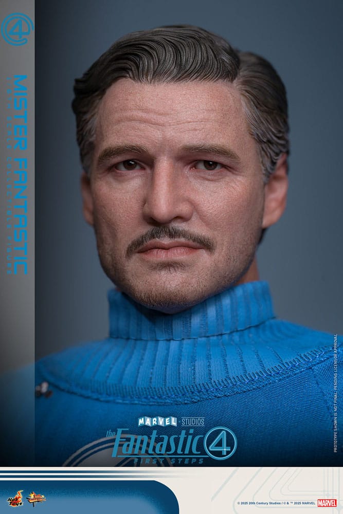 The Fantastic Four: First Steps Movie Masterpiece Action Figure 1/6 Mister Fantastic 30 cm