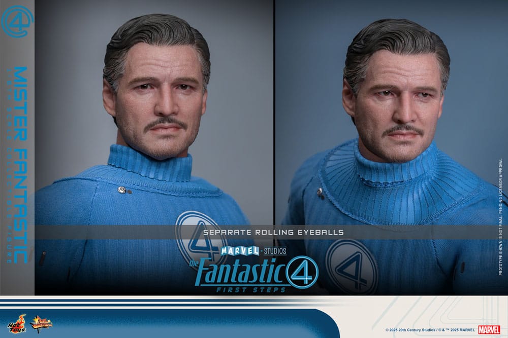 The Fantastic Four: First Steps Movie Masterpiece Action Figure 1/6 Mister Fantastic 30 cm