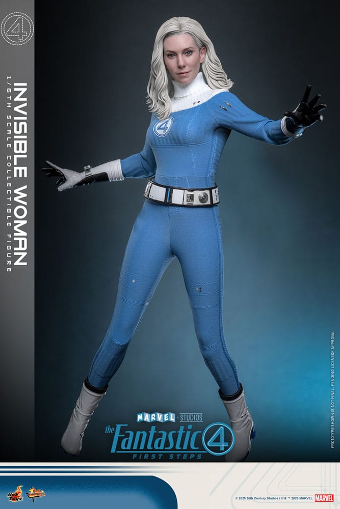 The Fantastic Four: First Steps Movie Masterpiece Action Figure 1/6 Invisible Woman 28 cm