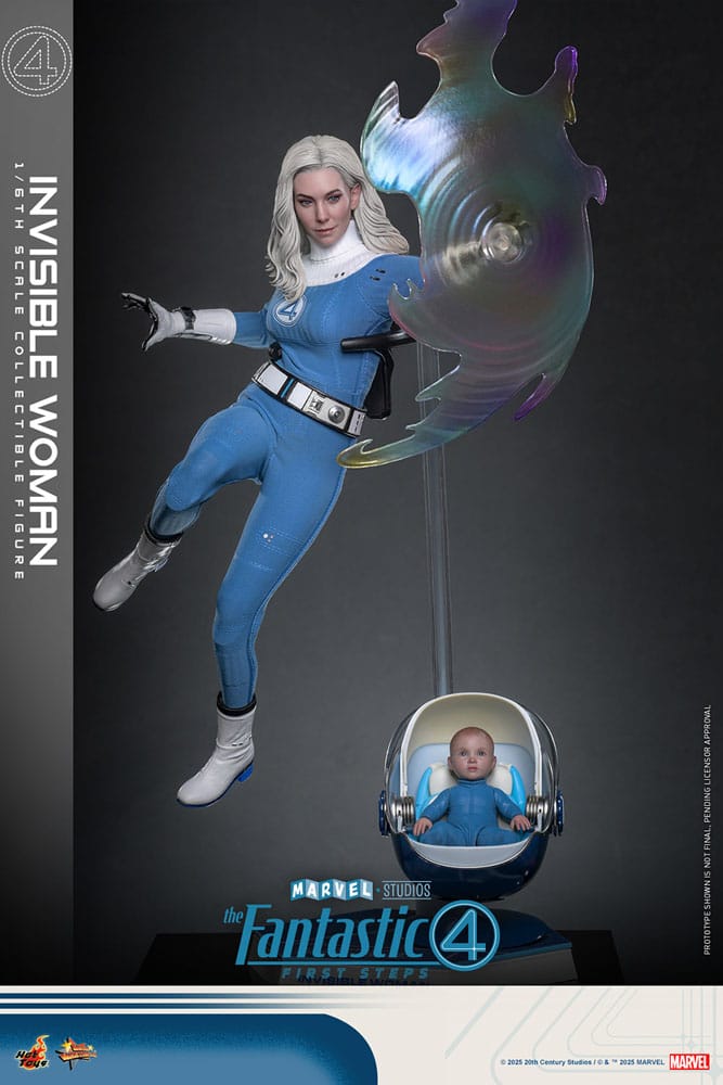 The Fantastic Four: First Steps Movie Masterpiece Action Figure 1/6 Invisible Woman 28 cm