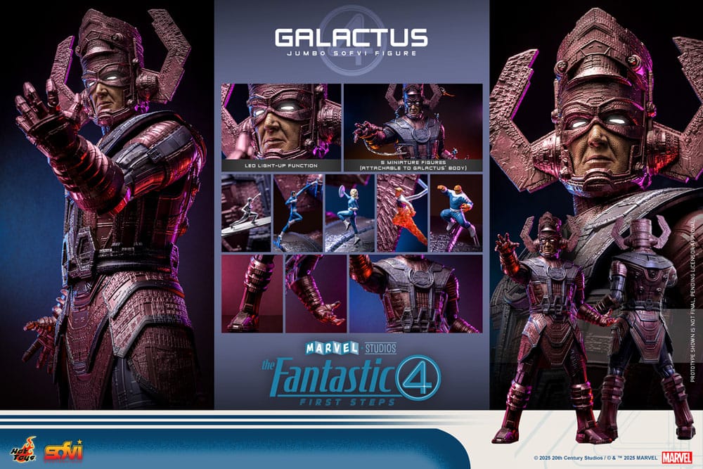 The Fantastic Four: First Steps Jumbo Sofvi Masterpiece Vinyl Figure Galactus 70 cm