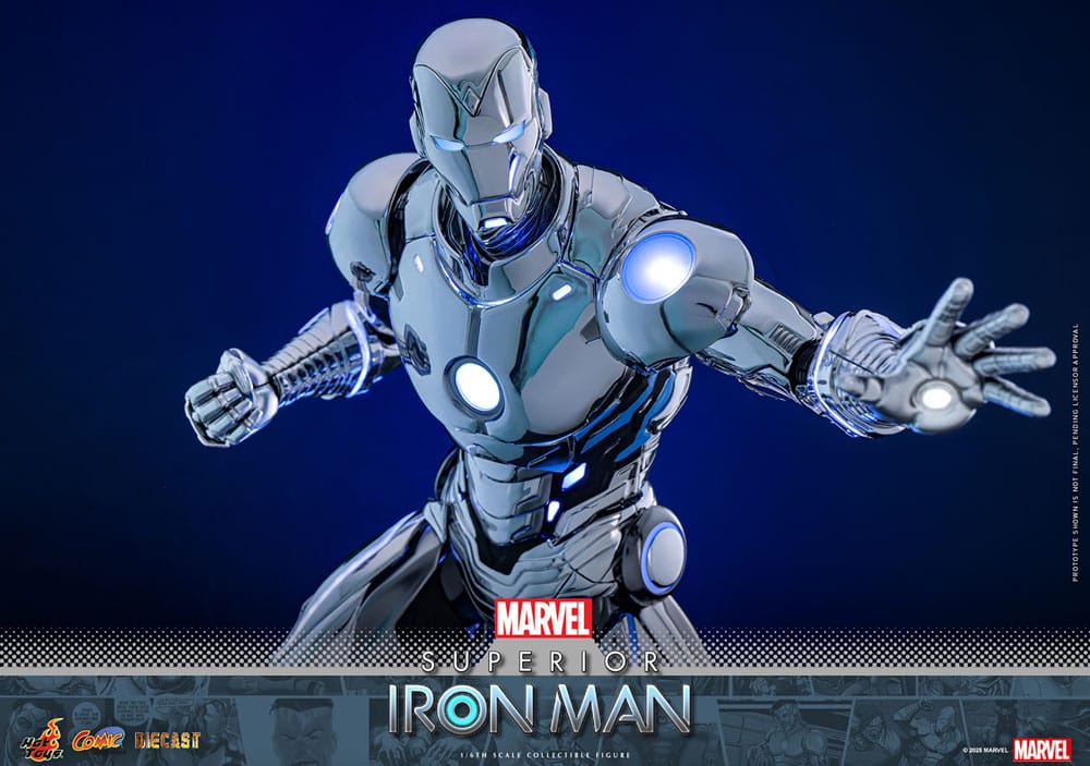 Marvel Comic Diecast Masterpiece Action Figure 1/6 Superior Iron Man 32 cm