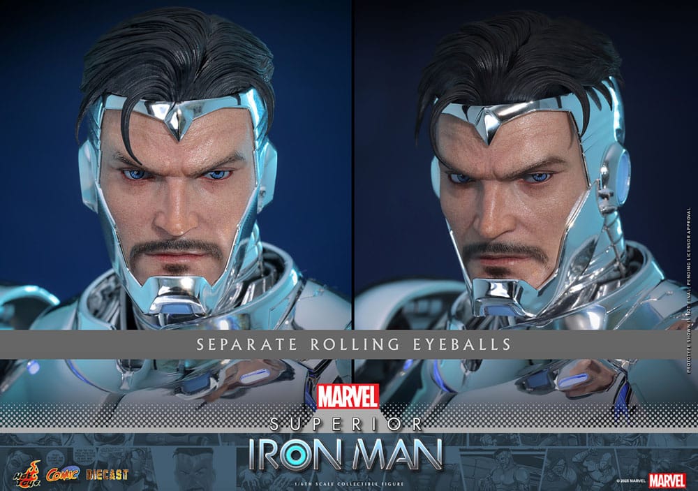 Marvel Comic Diecast Masterpiece Action Figure 1/6 Superior Iron Man 32 cm