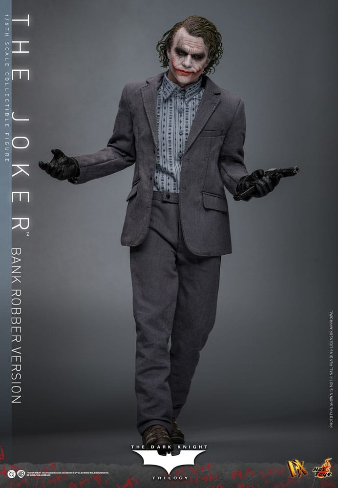 The Dark Knight DX Action Figure 1/6 The Joker (Bank Robber Version) 30 cm