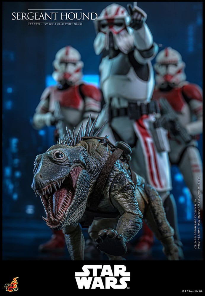 Star Wars: The Clone Wars Action Figure 1/6 Sergeant Hound 30 cm