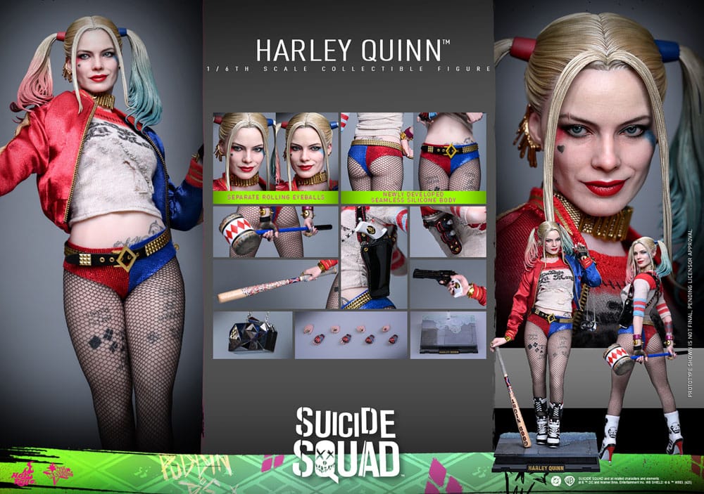 Suicide Squad Movie Masterpiece Action Figure 1/6 Harley Quinn 29 cm