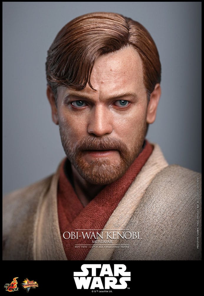 Star Wars: Episode III - Revenge of the Sith Movie Masterpiece Action Figure 1/6 Obi-Wan Kenobi (Mustafar) 31 cm