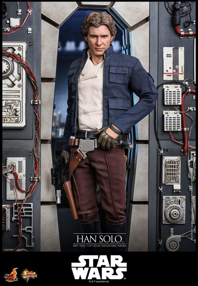 Star Wars Episode V Movie Masterpiece Action Figure 1/6 Han Solo 31 cm