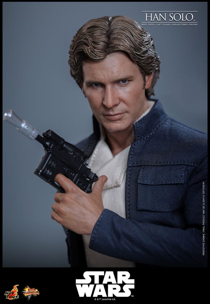 Star Wars Episode V Movie Masterpiece Action Figure 1/6 Han Solo 31 cm