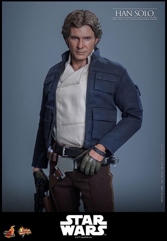 Star Wars Episode V Movie Masterpiece Action Figure 1/6 Han Solo 31 cm