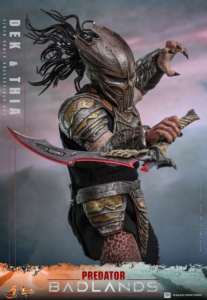 Predator: Badlands Movie Masterpiece Action Figure 1/6 Dek & Thia 30 cm