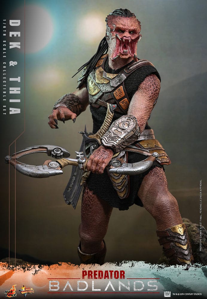 Predator: Badlands Movie Masterpiece Action Figure 1/6 Dek & Thia 30 cm
