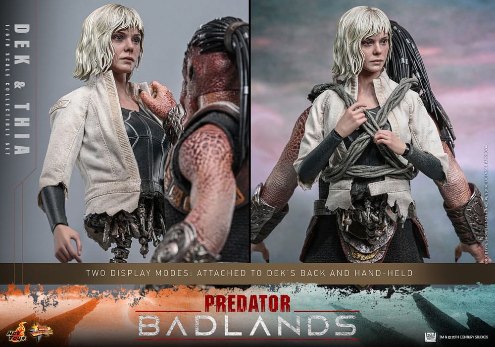 Predator: Badlands Movie Masterpiece Action Figure 1/6 Dek & Thia 30 cm