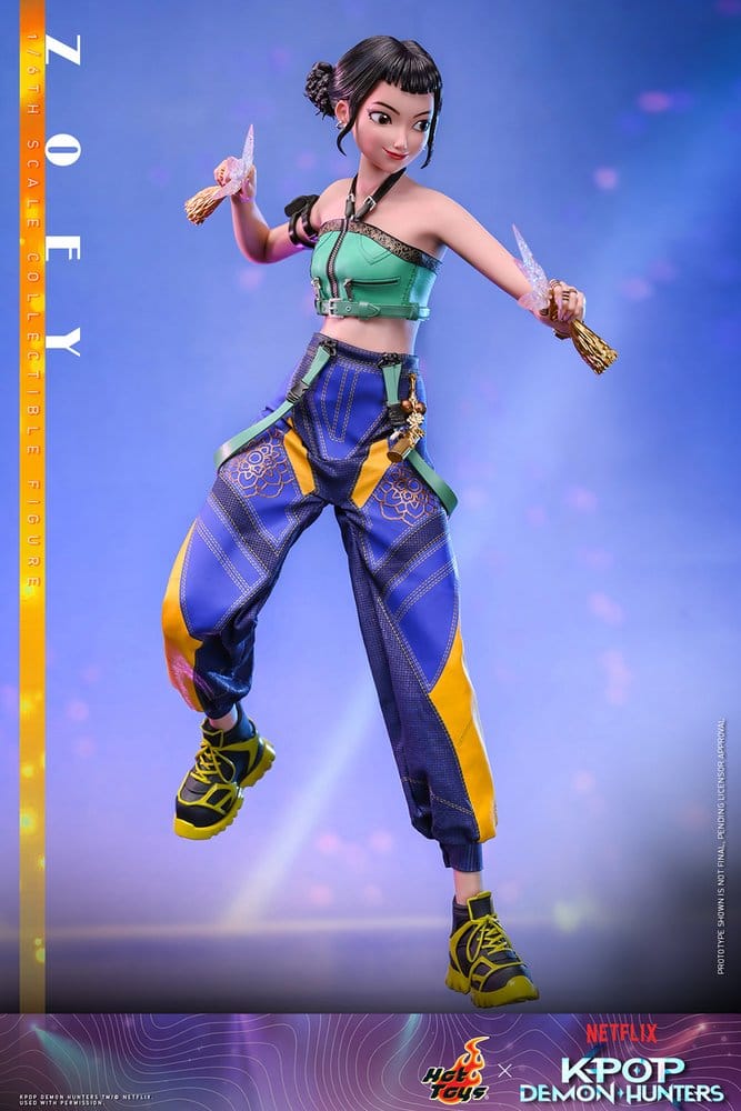 KPop Demon Hunters Action Figure 1/6 Zoey 27 cm