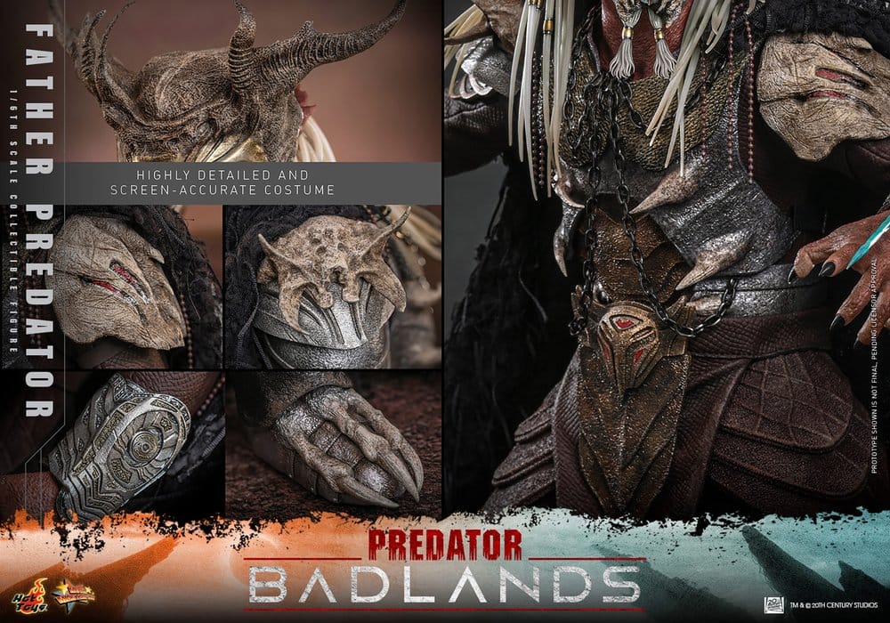 Predator: Badlands Movie Masterpiece Action Figure 1/6 Njohrr 36 cm