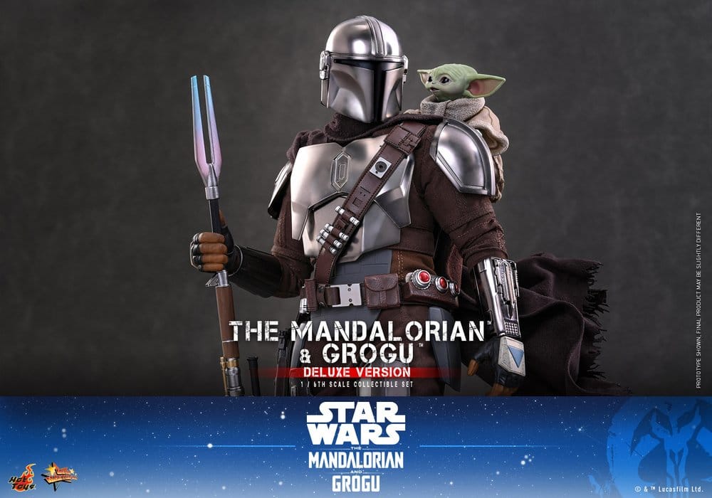 Star Wars: The Mandalorian & Grogu Movie Masterpiece Action Figure 1/6 The Mandalorian and Grogu (Deluxe Version) 31 cm