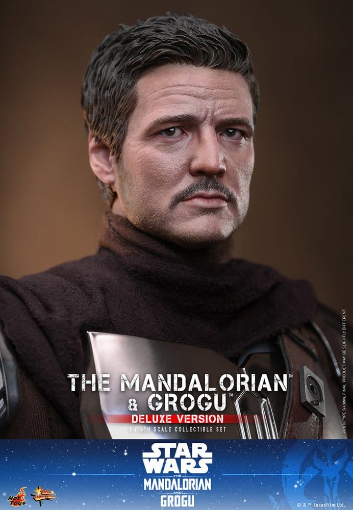 Star Wars: The Mandalorian & Grogu Movie Masterpiece Action Figure 1/6 The Mandalorian and Grogu (Deluxe Version) 31 cm