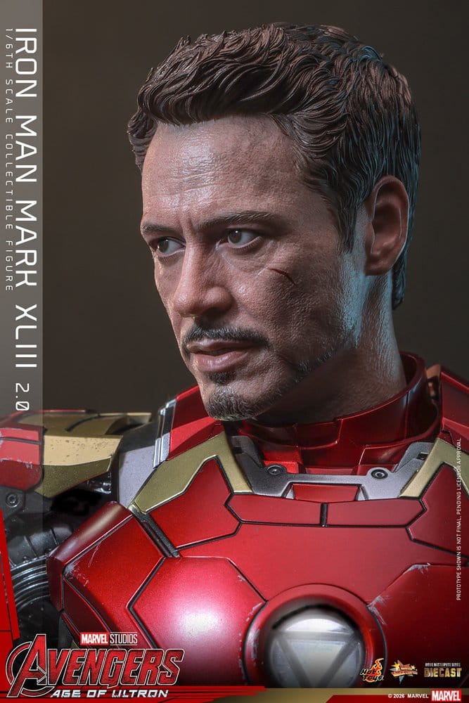 Avengers: Age of Ultron Movie Masterpiece Diecast Action Figure 1/6 Iron Man Mark XLIII (2.0) 32 cm