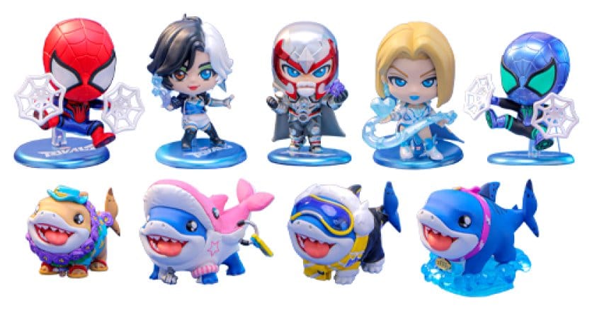 Marvel Rivals Cosbi Blind Box Mini Figures Marvel Rivals Cosbi Collection 10 cm Display (8)