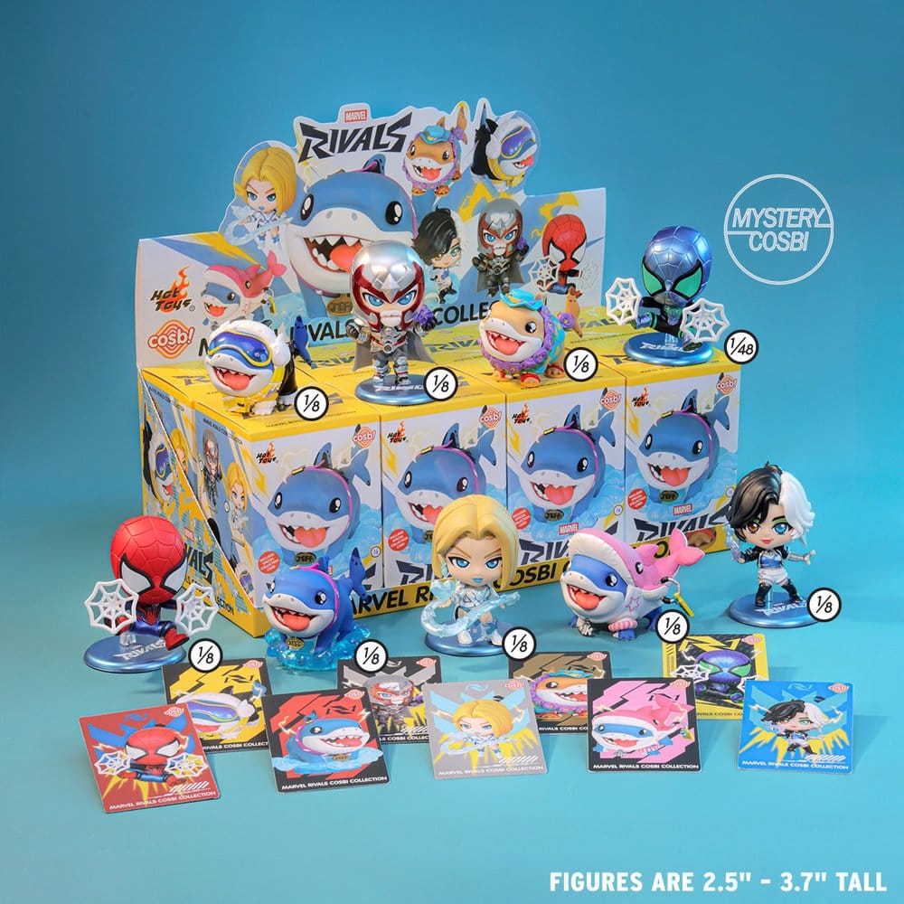 Marvel Rivals Cosbi Blind Box Mini Figures Marvel Rivals Cosbi Collection 10 cm Display (8)
