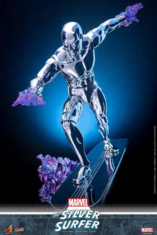 Marvel Action Figure 1/6 Silver Surfer 32 cm