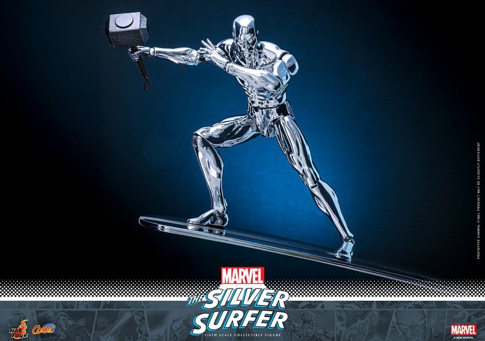 Marvel Action Figure 1/6 Silver Surfer 32 cm