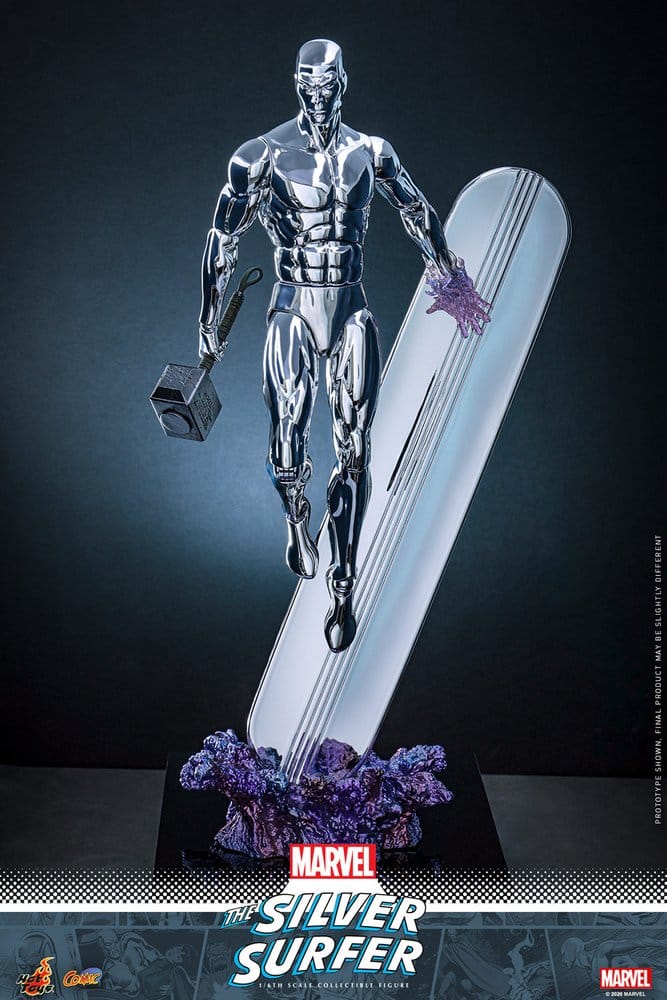 Marvel Action Figure 1/6 Silver Surfer 32 cm