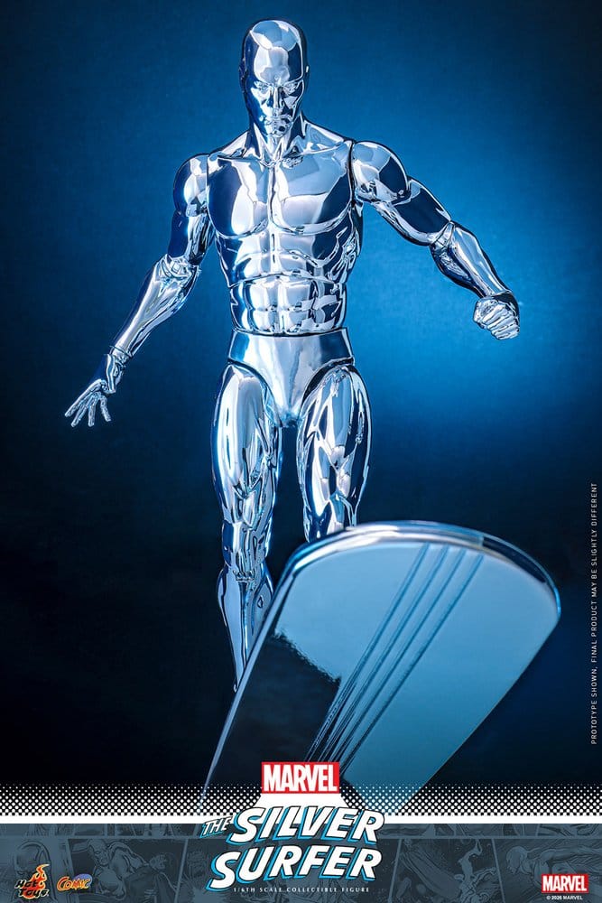 Marvel Action Figure 1/6 Silver Surfer 32 cm
