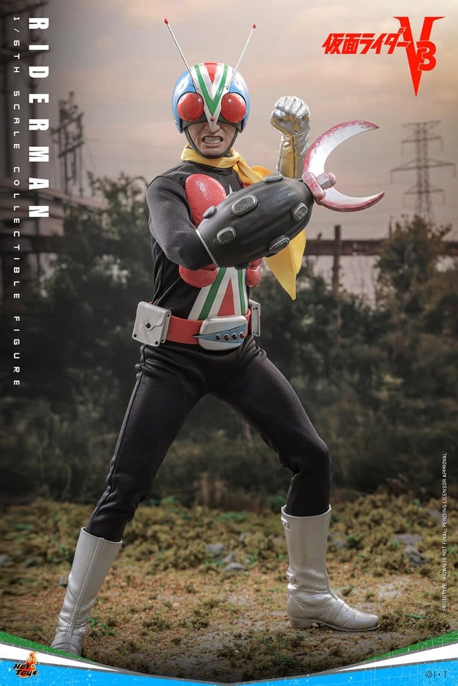 Kamen Rider Action Figure 1/6 Riderman 30 cm