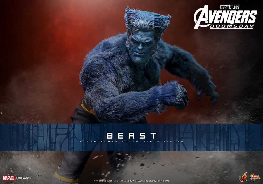Marvel X-Men Movie Masterpiece Action Figure 1/6 Beast (Collector Edition) 33 cm