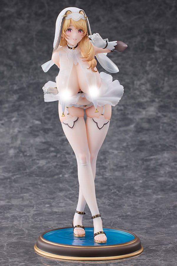 Statua del personaggio originale 1/6 Sacerdotessa Elixer Ver. Cofanetto DVD ASMR 28 cm