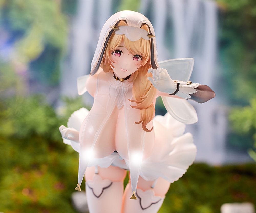 Statua del personaggio originale 1/6 Sacerdotessa Elixer Ver. Cofanetto DVD ASMR 28 cm