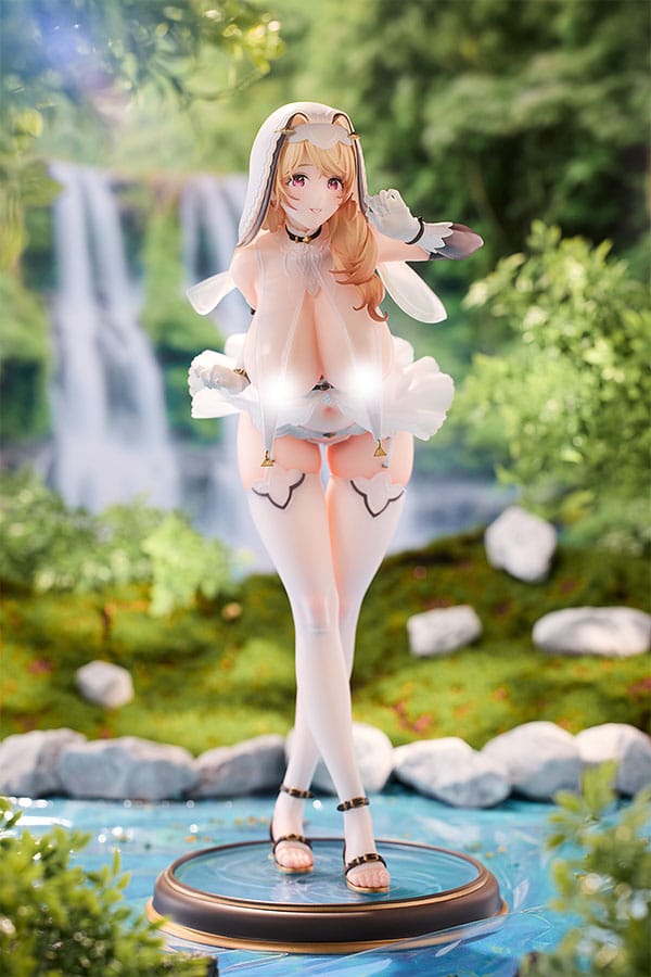 Statua del personaggio originale 1/6 Sacerdotessa Elixer Ver. Cofanetto DVD ASMR 28 cm