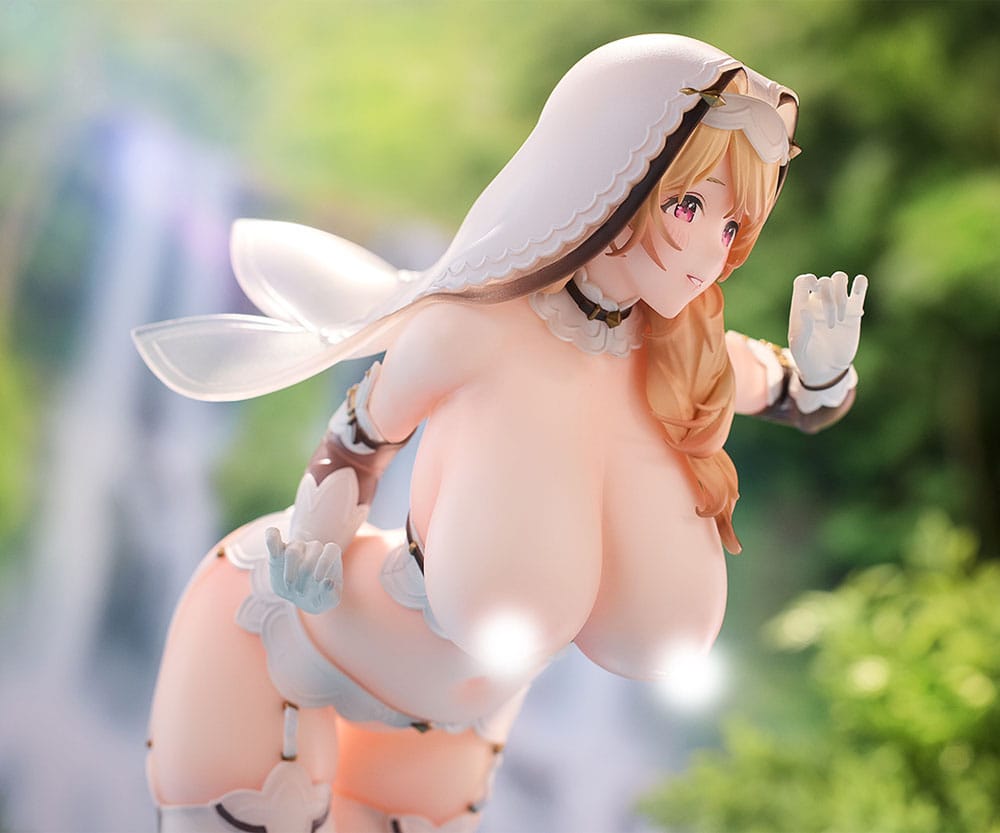 Statua del personaggio originale 1/6 Sacerdotessa Elixer Ver. Cofanetto DVD ASMR 28 cm