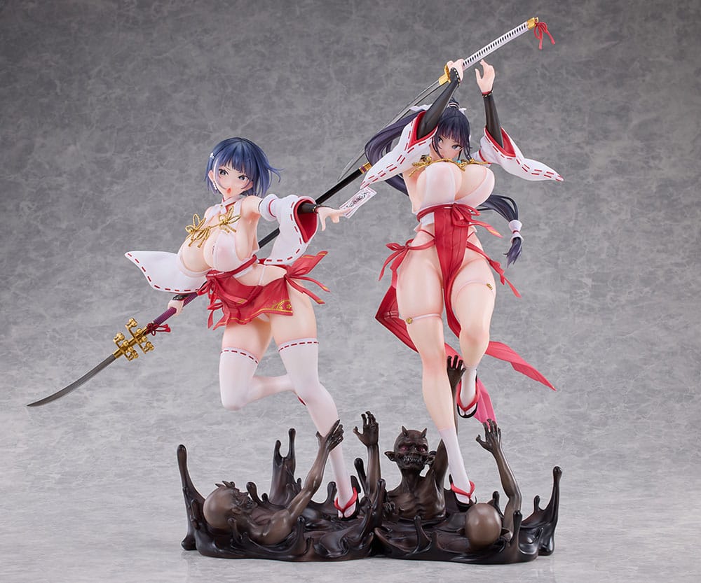 Statue di personaggi originali Confezione da 2 1/6 Sakuya Todo e Iori Todo