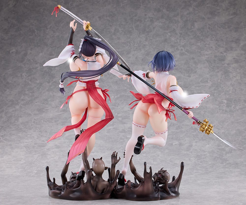 Statue di personaggi originali Confezione da 2 1/6 Sakuya Todo e Iori Todo