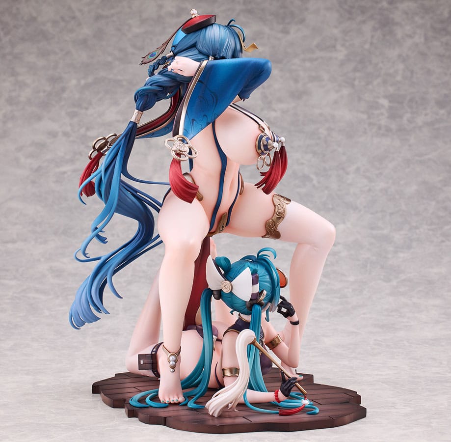 Kyonshi Brothel Statues 2-Pack 1/6 Sakuya Todo & Iori Todo