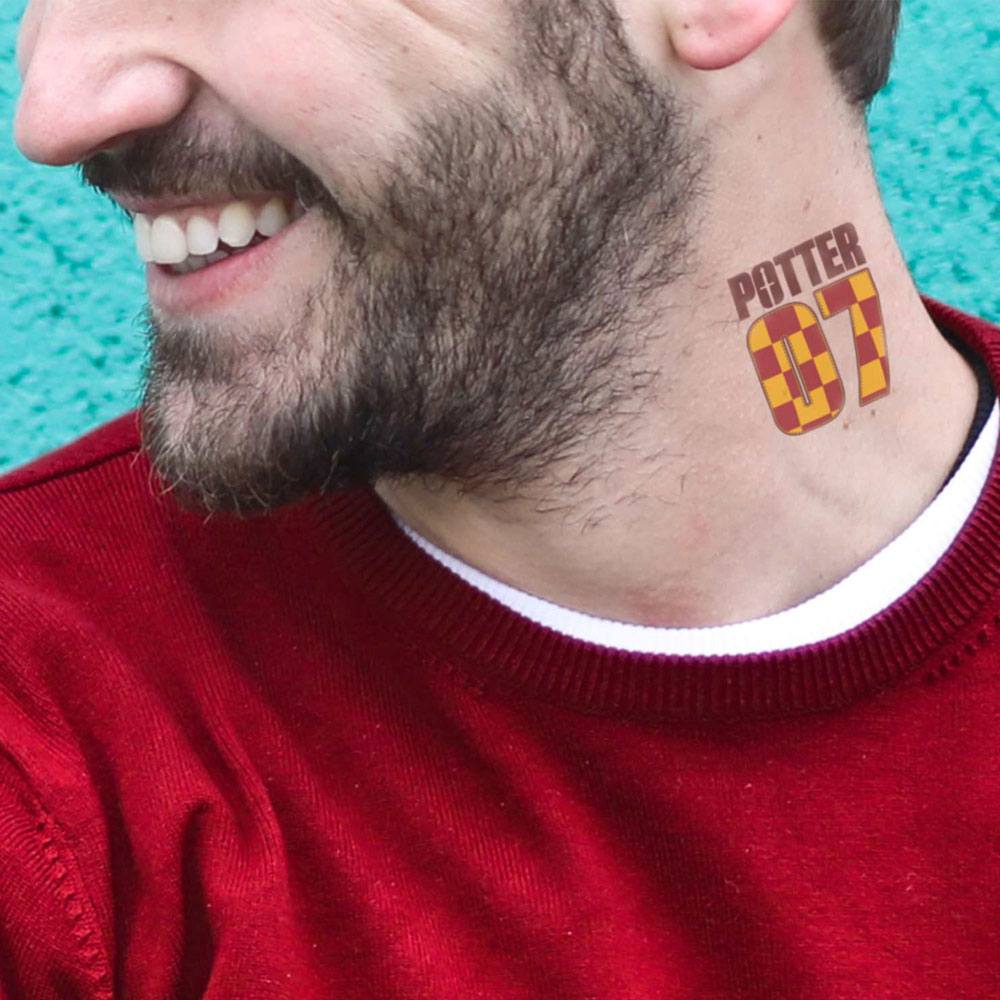 Set di tatuaggi temporanei di Harry Potter